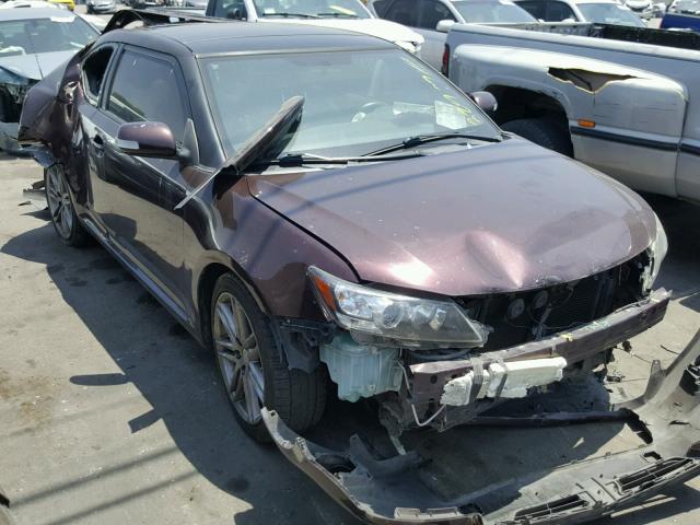 JTKJF5C73C3033420 - 2012 TOYOTA SCION TC 紫色 照片 1