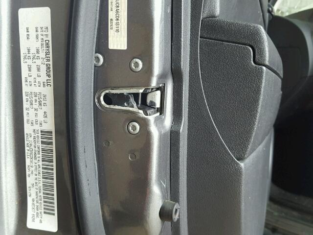 1C4NJCBA6CD618110 - 2012 JEEP COMPASS SP GRAY photo 10