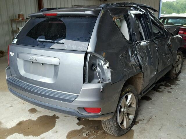 1C4NJCBA6CD618110 - 2012 JEEP COMPASS SP GRAY photo 4