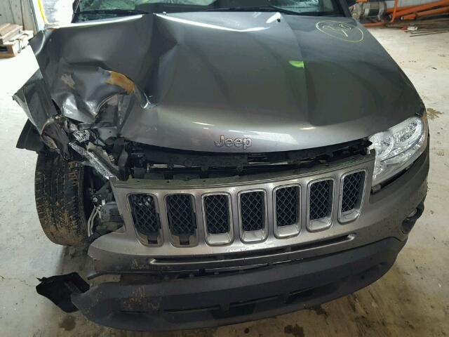 1C4NJCBA6CD618110 - 2012 JEEP COMPASS SP GRAY photo 7