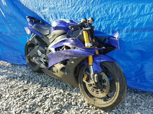 JYARJ12E16A001286 - 2006 YAMAHA YZFR6 L BLUE photo 1