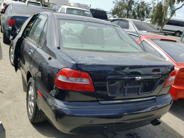 YV1VS27513F999396 - 2003 VOLVO S40 1.9T BLACK photo 3