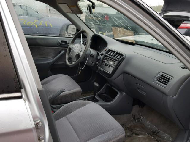 2HGEJ6613XH510825 - 1999 HONDA CIVIC BASE Gümüş foto 5