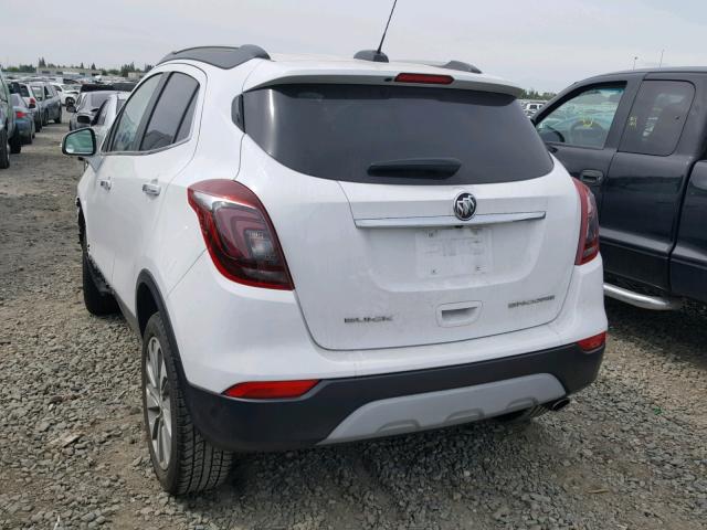 KL4CJASB3HB147048 - 2017 BUICK ENCORE PRE WHITE photo 3