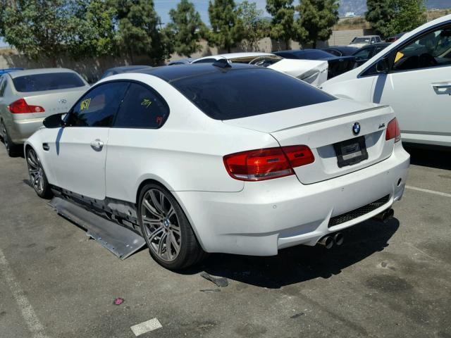 WBSWD93558PY39129 - 2008 BMW M3 WHITE photo 3