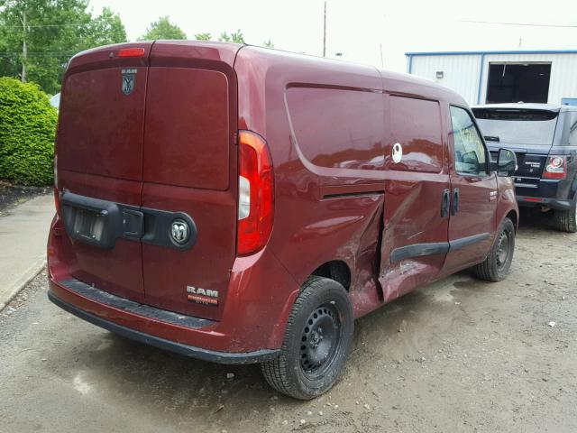 ZFBERFBT4G6C76197 - 2016 RAM PROMASTER 勃艮第红 照片 4