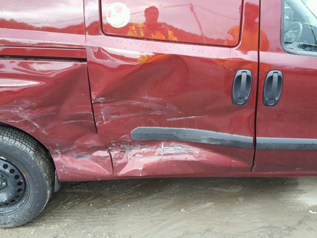 ZFBERFBT4G6C76197 - 2016 RAM PROMASTER 勃艮第红 照片 9