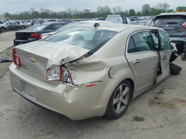 1G1ZC5E03CF197776 - 2012 CHEVROLET MALIBU 1LT 奶油色 照片 4