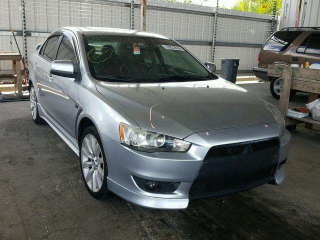 JA3AU86U28U044828 - 2008 MITSUBISHI LANCER GTS SILVER photo 1