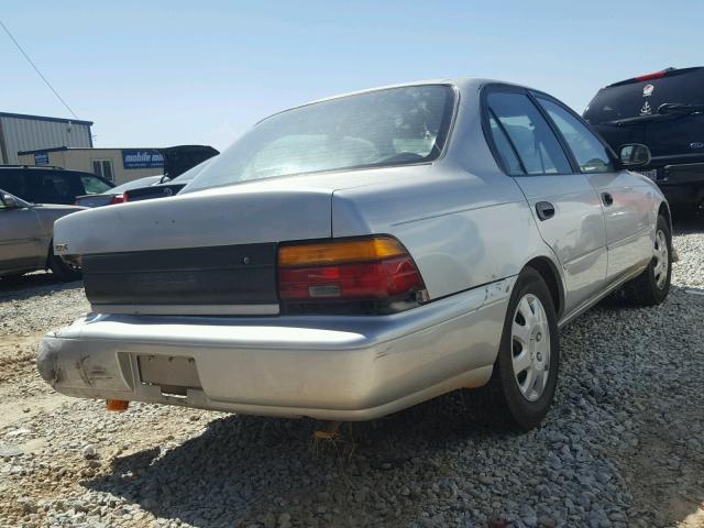 2T1AE09BXRC064592 - 1994 TOYOTA COROLLA LE SILVER photo 4