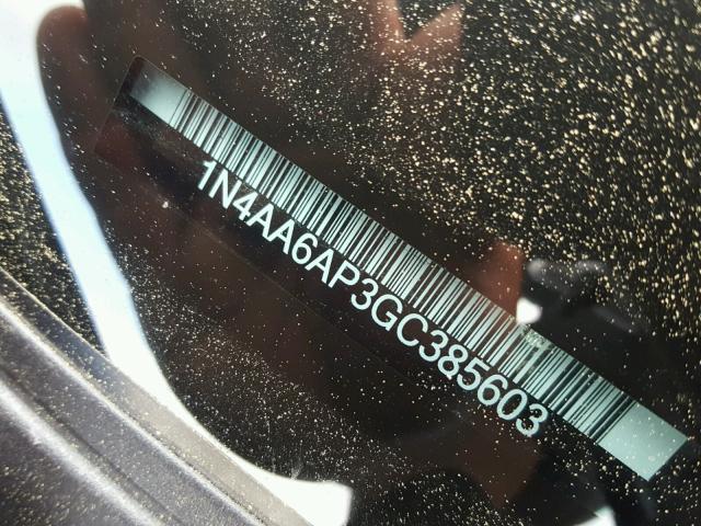 1N4AA6AP3GC385603 - 2016 NISSAN MAXIMA 3.5 GRAY photo 10