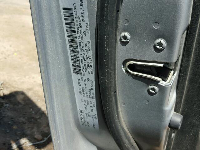 1C6RR7KT7FX717285 - 2015 RAM RAM TRUCK GRAY photo 10