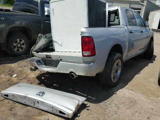 1C6RR7KT7FX717285 - 2015 RAM RAM TRUCK GRAY photo 4