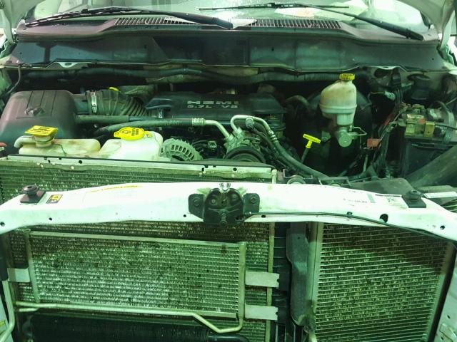 3D7KS28D28G228181 - 2008 DODGE RAM 2500 S WHITE photo 7