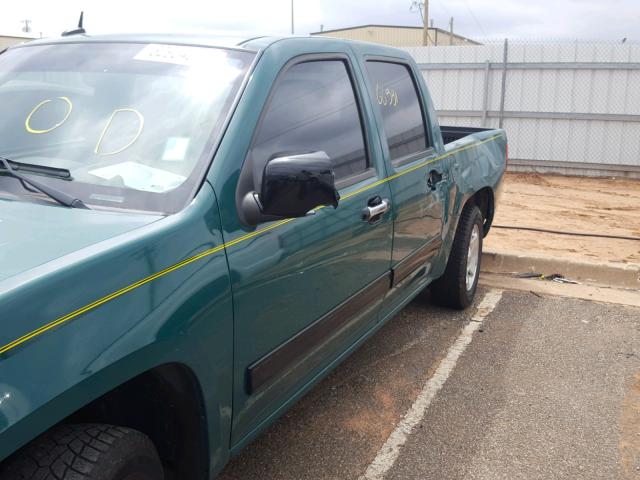 1GTD5MF96B8107171 - 2011 GMC CANYON SLE GREEN photo 9