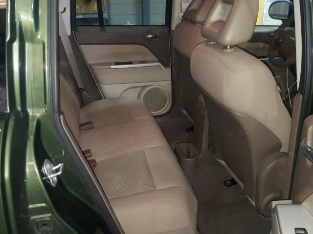 1J8FT47W98D790754 - 2008 JEEP COMPASS SP GREEN photo 6