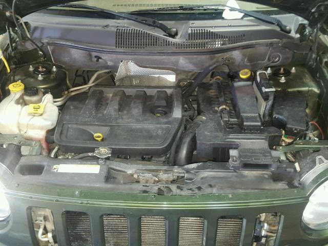 1J8FT47W98D790754 - 2008 JEEP COMPASS SP GREEN photo 7