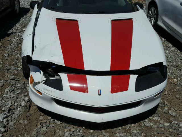 2G1FP22KXV2139955 - 1997 CHEVROLET CAMARO BAS WHITE photo 7