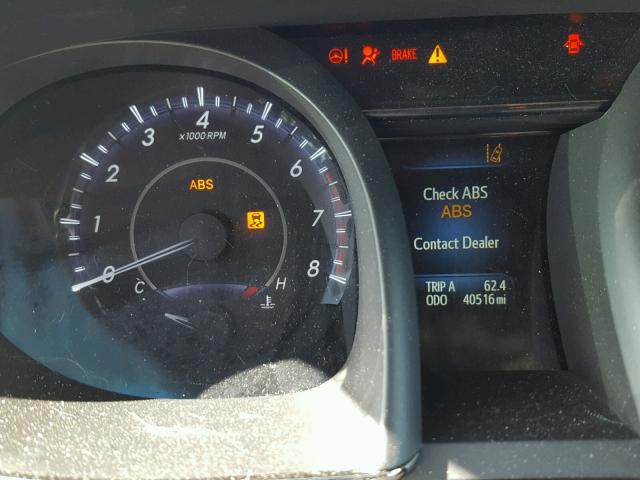 4T1BK1EB0GU230011 - 2016 TOYOTA AVALON XLE BLACK photo 8