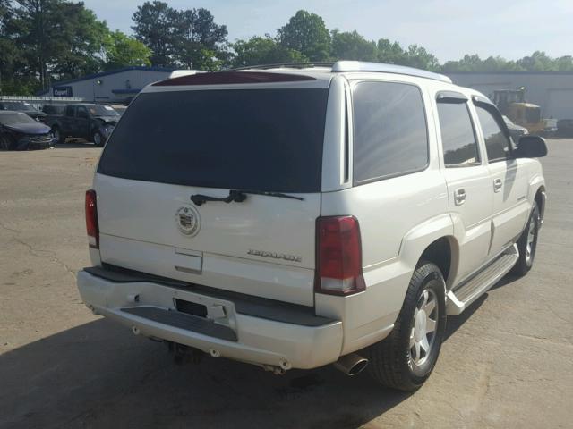 1GYEK63N42R142659 - 2002 CADILLAC ESCALADE L WHITE photo 4