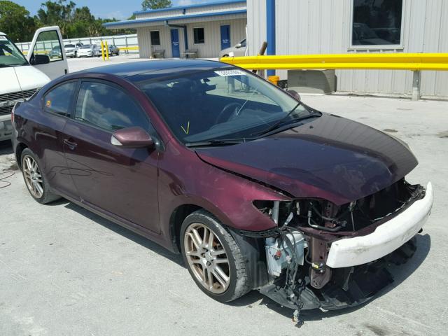 JTKDE177350039130 - 2005 TOYOTA SCION TC 勃艮第红 照片 1