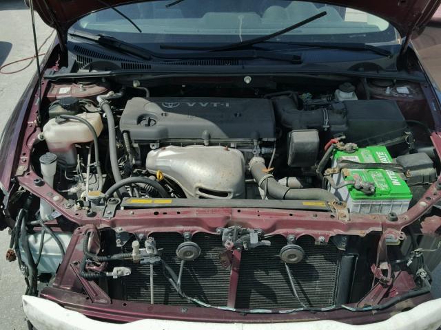 JTKDE177350039130 - 2005 TOYOTA SCION TC 勃艮第红 照片 7