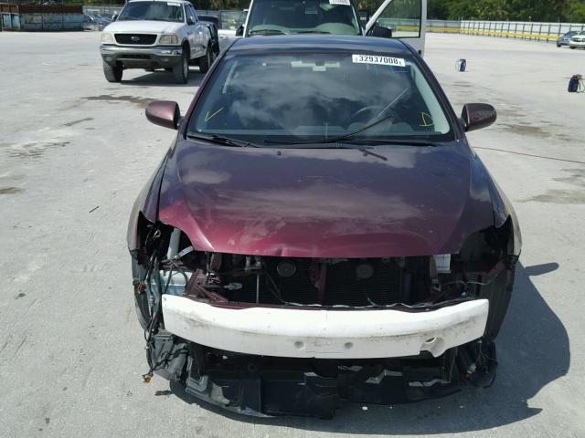 JTKDE177350039130 - 2005 TOYOTA SCION TC 勃艮第红 照片 9