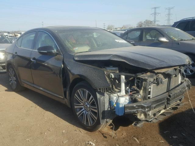 KNALN4D79E5159278 - 2014 KIA CADENZA PR BLACK photo 1