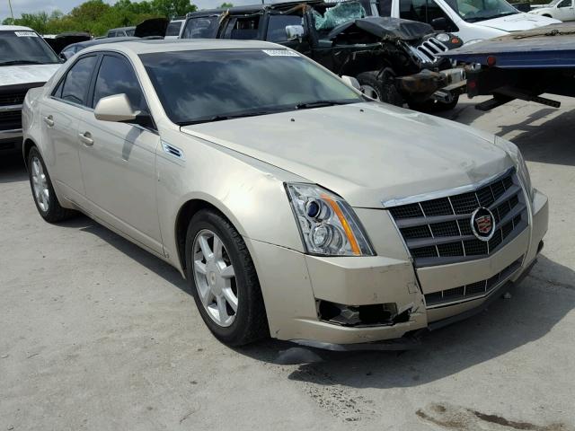 1G6DF577980178696 - 2008 CADILLAC CTS BEIGE photo 1