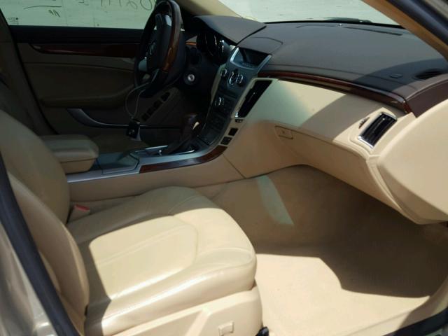 1G6DF577980178696 - 2008 CADILLAC CTS BEIGE photo 5