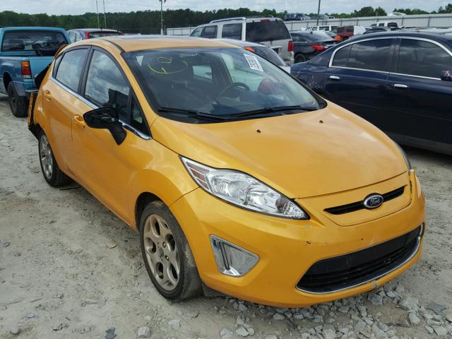 3FADP4FJ1DM154133 - 2013 FORD FIESTA TIT YELLOW photo 1