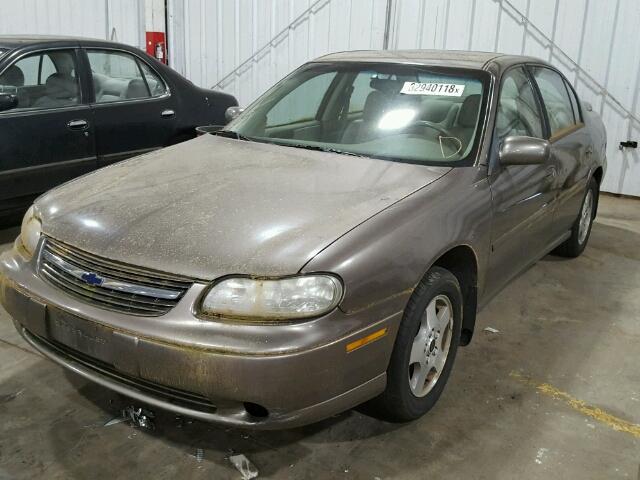 1G1NE52J52M586824 - 2002 CHEVROLET MALIBU LS GOLD photo 2