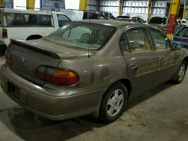 1G1NE52J52M586824 - 2002 CHEVROLET MALIBU LS GOLD photo 4