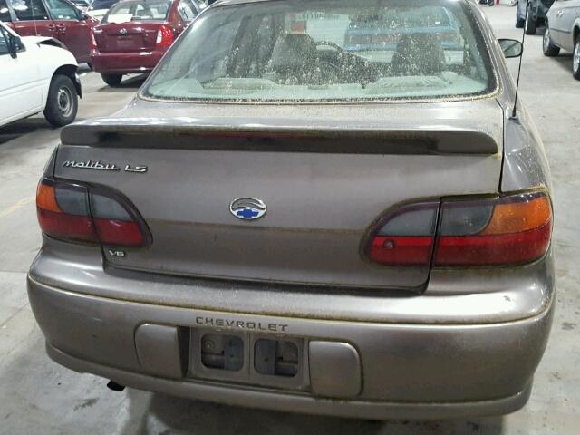 1G1NE52J52M586824 - 2002 CHEVROLET MALIBU LS GOLD photo 9