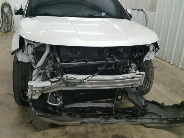 1FM5K7F80GGA24804 - 2016 FORD EXPLORER L WHITE photo 9