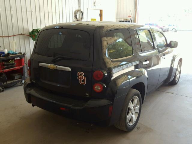 3GNDA13D86S508843 - 2006 CHEVROLET HHR LS BLACK photo 4