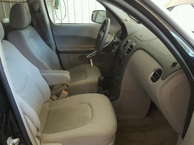 3GNDA13D86S508843 - 2006 CHEVROLET HHR LS BLACK photo 5