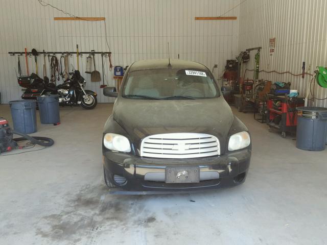 3GNDA13D86S508843 - 2006 CHEVROLET HHR LS BLACK photo 9