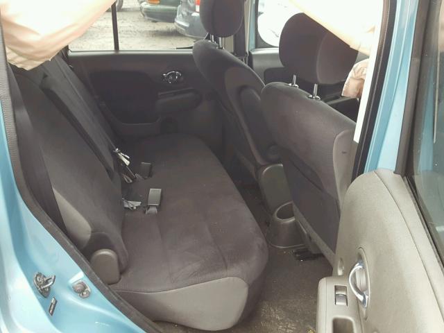 JN8AZ28RX9T102012 - 2009 NISSAN CUBE BASE BLUE photo 6