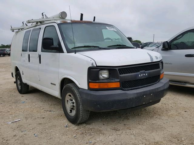 1GCGG25V461174621 - 2006 CHEVROLET EXPRESS G2 WHITE photo 1