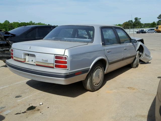 1G3AL54NXM6313171 - 1991 OLDSMOBILE CUTLASS CI SILVER photo 4