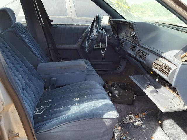 1G3AL54NXM6313171 - 1991 OLDSMOBILE CUTLASS CI SILVER photo 5