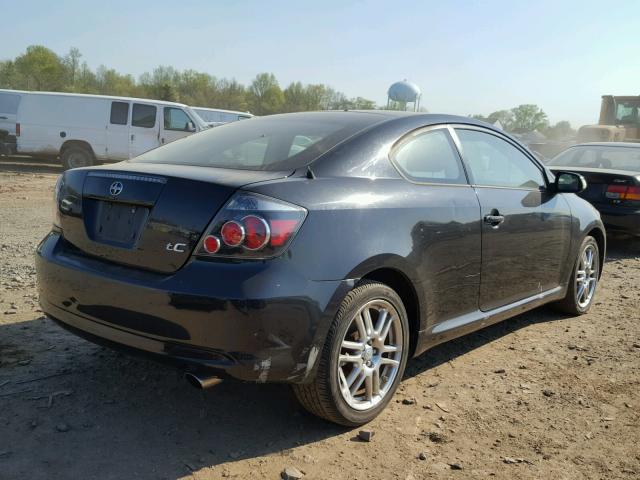 JTKDE167680224858 - 2008 TOYOTA SCION TC BLACK photo 4