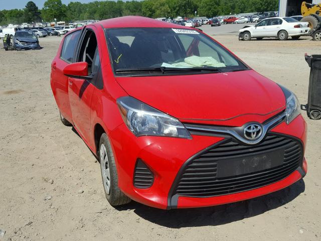 VNKKTUD38GA067131 - 2016 TOYOTA YARIS L RED photo 1