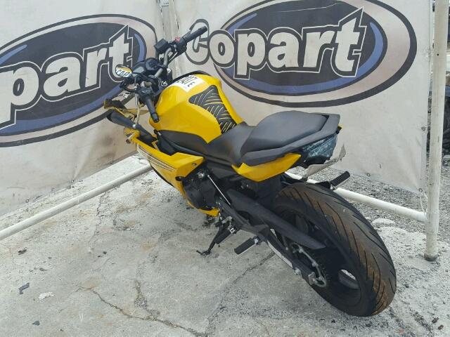 JYARJ18E39A001575 - 2009 YAMAHA FZ6 R YELLOW photo 3