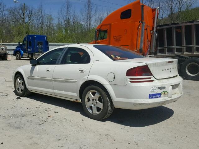 1B3EJ46UX1N733621 - 2001 DODGE STRATUS SE WHITE photo 3