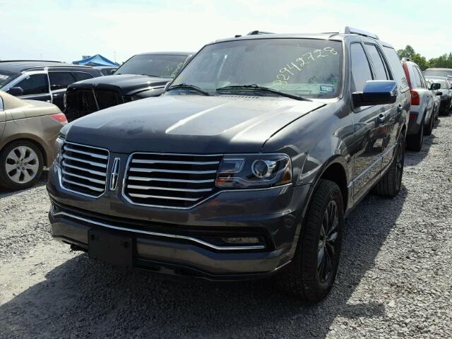 5LMJJ2HT2HEL00626 - 2017 LINCOLN NAVIGATOR 灰色 照片 2