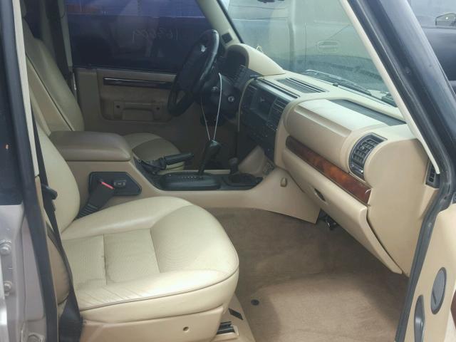 SALTY1548YA245487 - 2000 LAND ROVER DISCOVERY BEIGE photo 5
