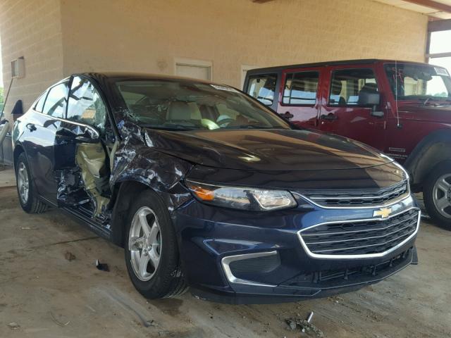 1G1ZB5ST8GF197439 - 2016 CHEVROLET MALIBU LS BLUE photo 1