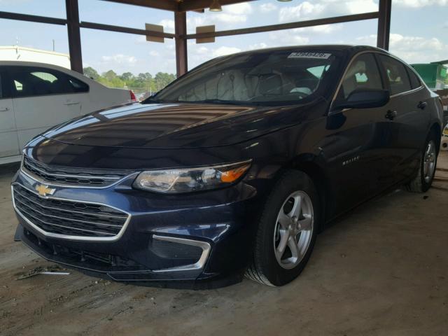 1G1ZB5ST8GF197439 - 2016 CHEVROLET MALIBU LS BLUE photo 2